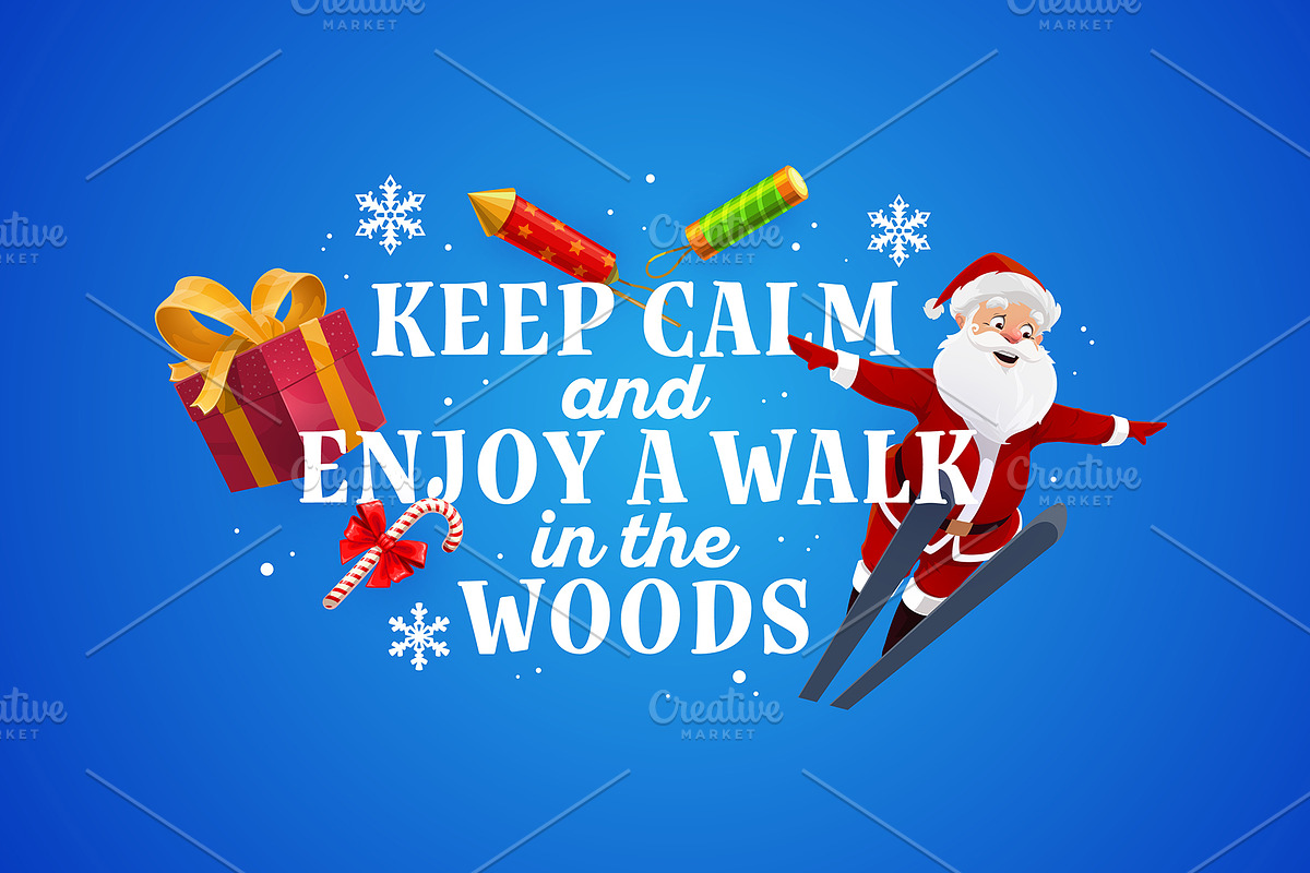 Keep calm and enjoy a walk, an Illustration by Vector Tradition (Photo 3 of 3)