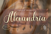 Alexandria, a Handwritten Font by Majelis Font (Thumbnail 1 of 5)