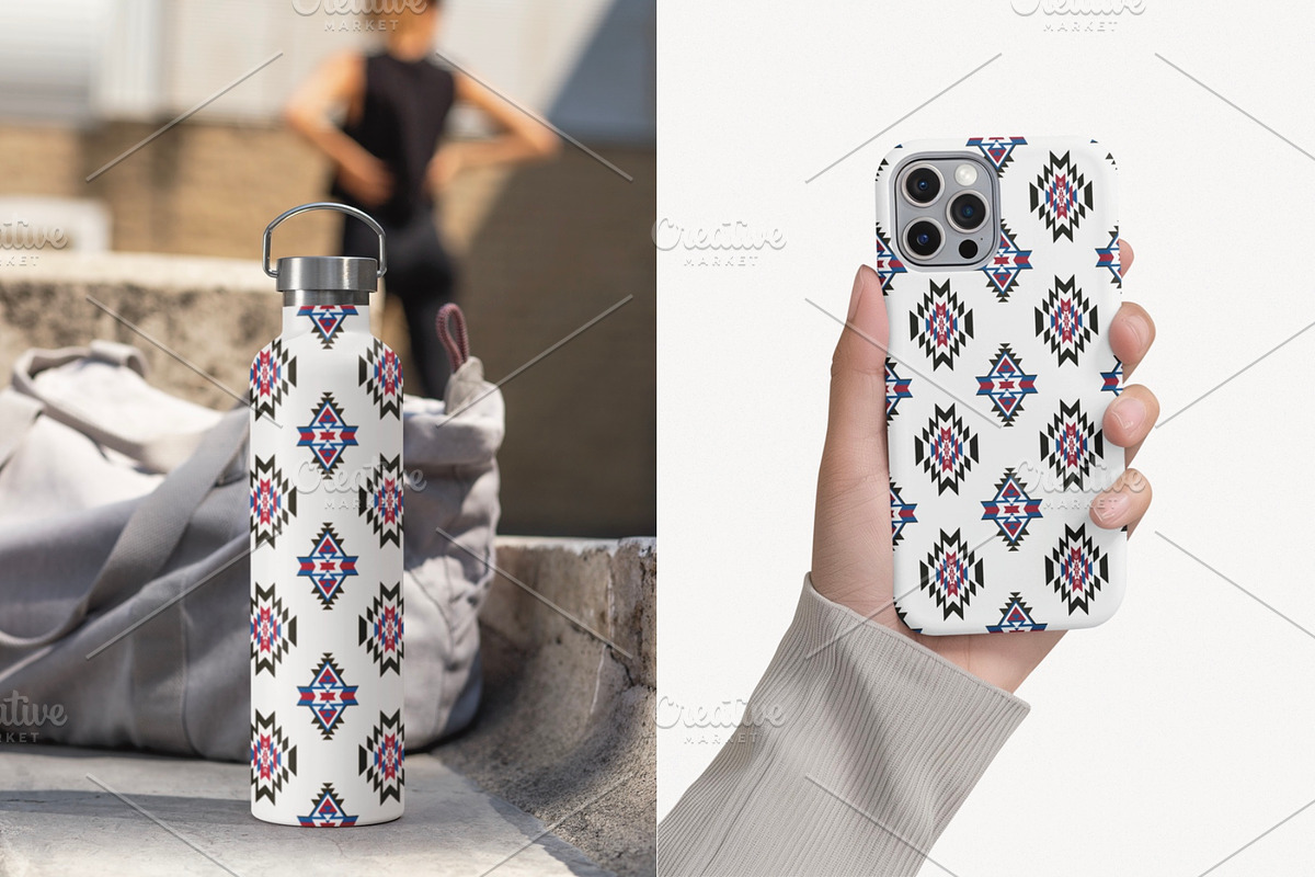 Modern Aztec Southwest Pattern, a Pattern Graphic by PPEthnicDecorPattern (Photo 7 of 7)