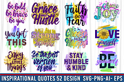 Inspirational Quotes Sublimation SVG, a Graphic by D2PUTRI (Thumbnail 1 of 3)