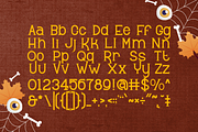 Hallow Fright - Halloween Party Font, a Serif Font by Pandeka Studio (Thumbnail 9 of 9)