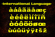 DotBlock Brutalist, a Blackletter Font by Art StoreID (Thumbnail 5 of 13)