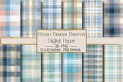 Ocean Breeze Patterns, a Texture Illustration by DreamPrint404 (Thumbnail 1 of 4)