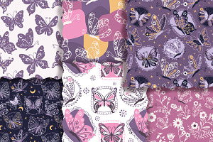 Beautiful Butterfly Garden Patterns