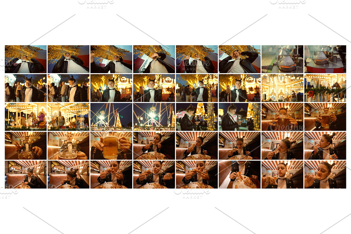 Festive Night Market Photos, a Person Photo by Tekso (Photo 1 of 6)