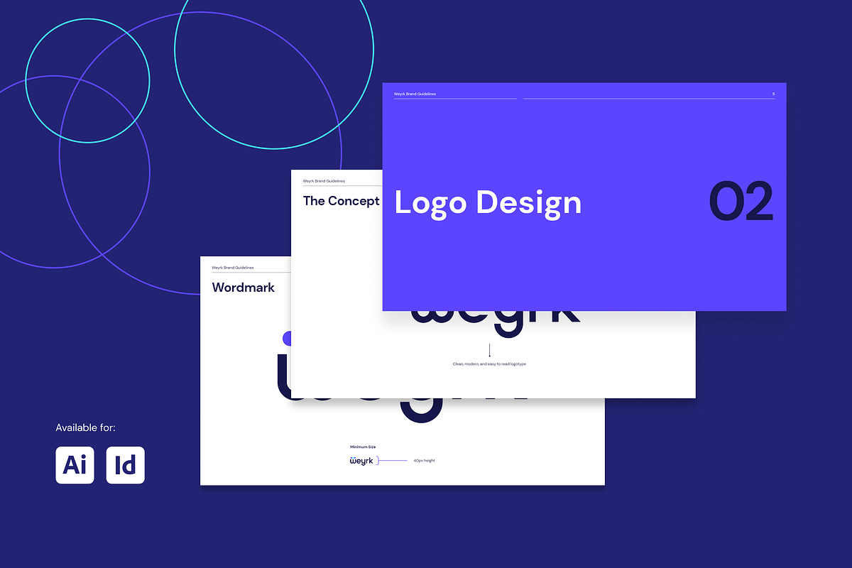 Werk - Brand identity Guidelines, a Branding & Logo Template by Hamdi Designs (Photo 2 of 11)