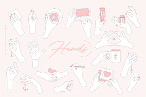 Hands collection