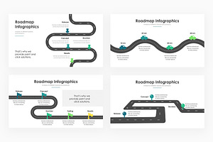 Roadmap Infographics - PowerPoint