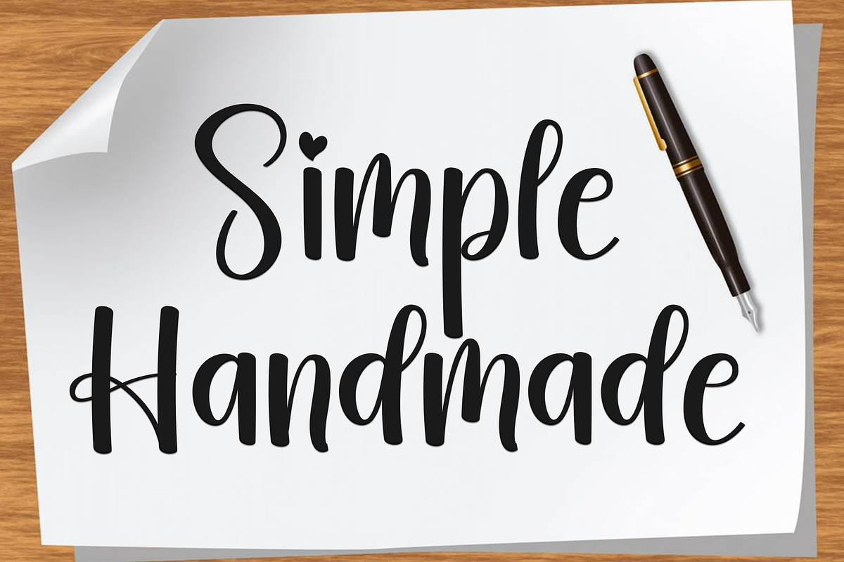 Wedding, a Handwritten Font by FreshTypeINK (Photo 3 of 8)