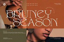 Bruney Season Font - Elegant Display