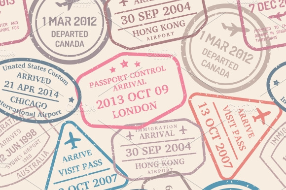 Vintage Postage Background