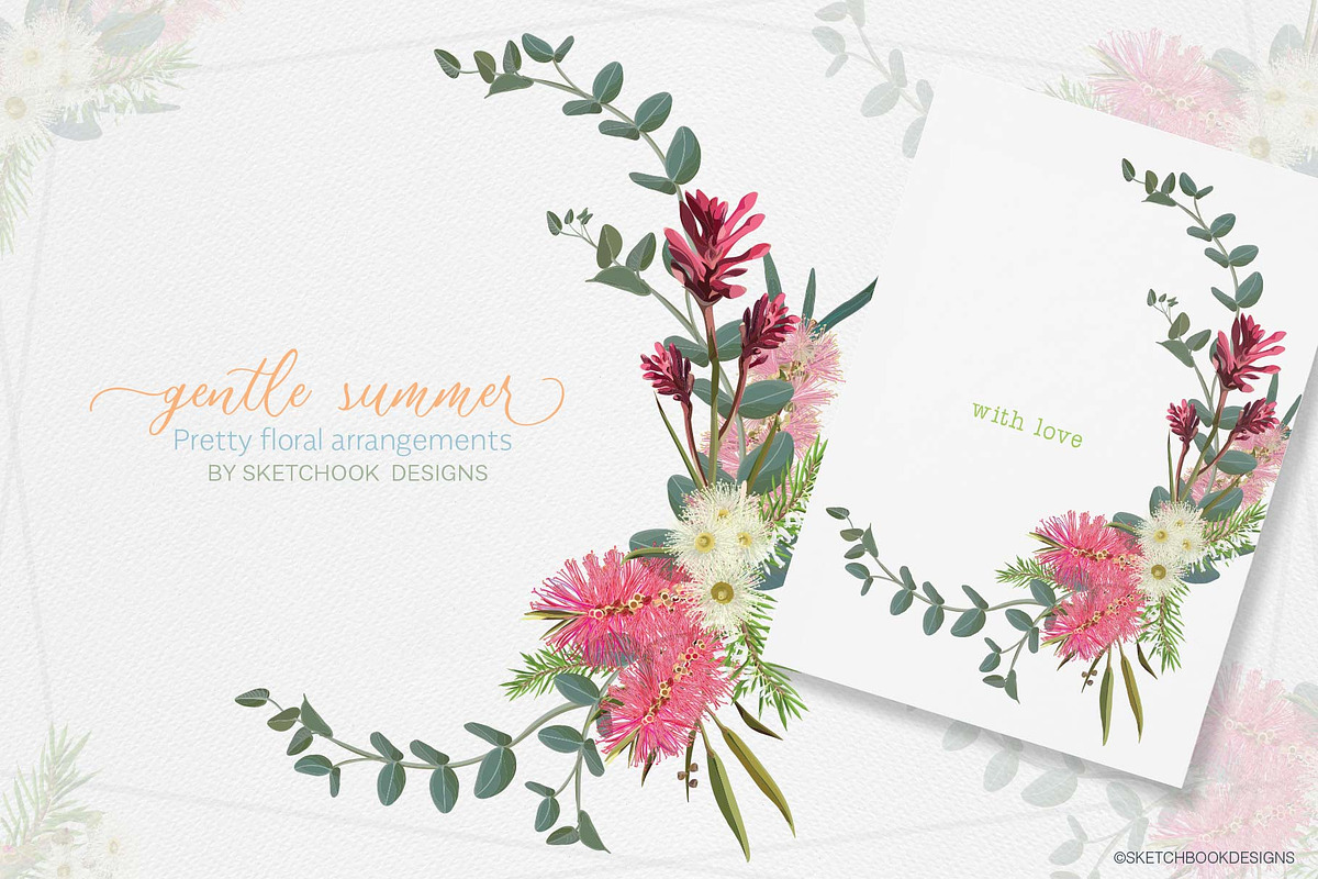 Gentle Summer Australian Wildflowers, an Illustration by Sketchbook Designs (Photo 10 of 14)