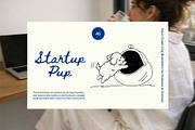Startup Pup: Vector Illustrations, a Work Illustration by divanovskaya_nv (Thumbnail 1 of 13)
