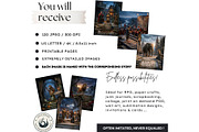 Jean de La Fontaine Fables Papers V2, an Education Illustration by ThatsDesignArt (Thumbnail 2 of 16)