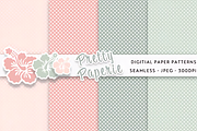 20 Digital Paper Backgrounds, a Pattern Graphic by Ink Gallery (Thumbnail 2 of 6)