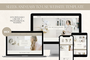 Wix Website Template Photography