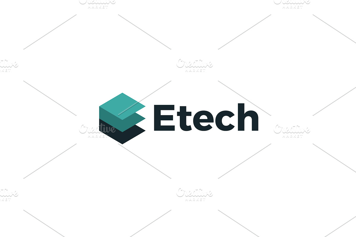 Creative letter E logo., a Branding & Logo Template by lettett