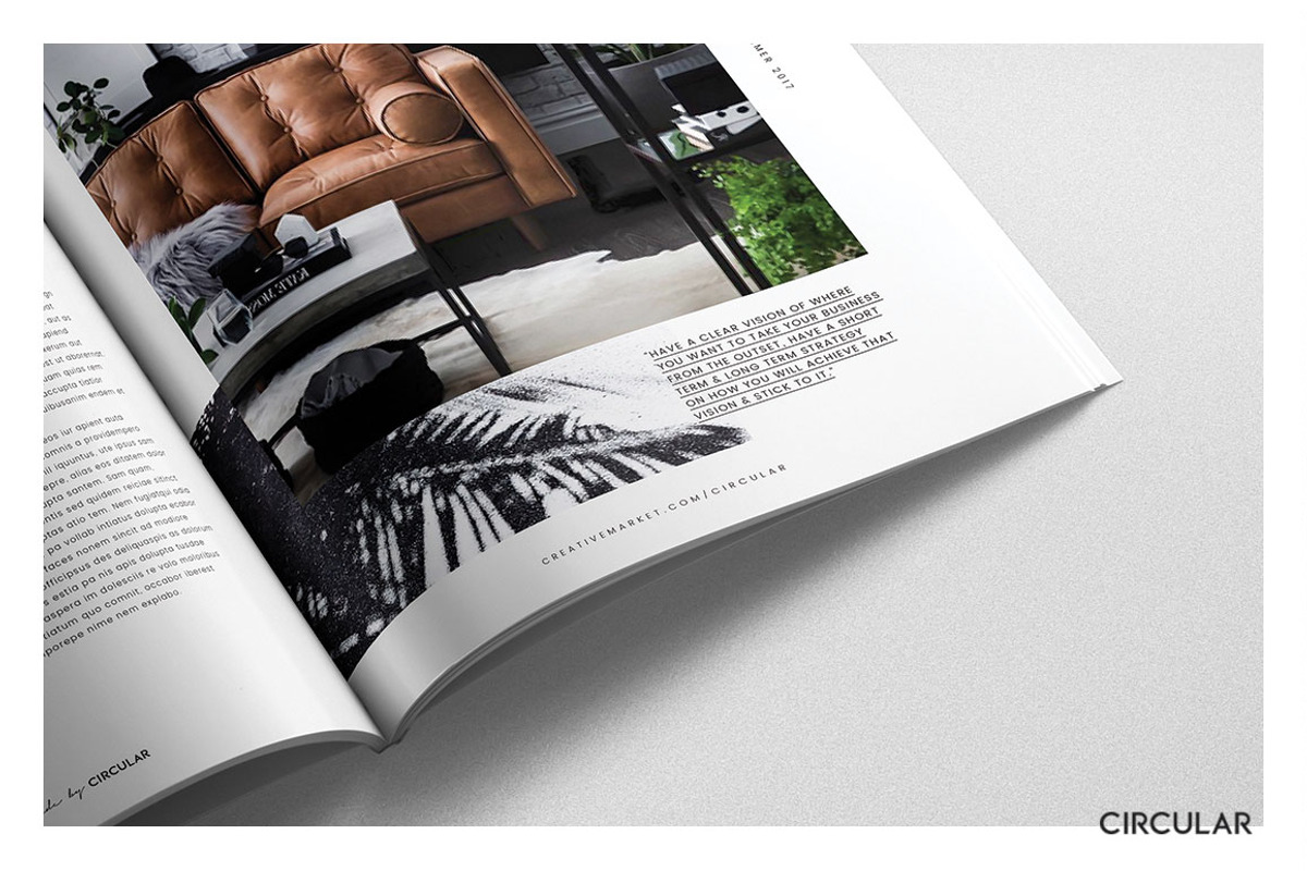 MODERN LUXE / Magazine & Brochure, a Magazine Template by Circular (Photo 7 of 10)