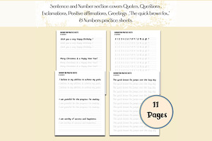 Neat Handwriting Practice Worksheet