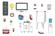 Office Doodle Pack 1, a Technology Illustration by Option 4 Design (Thumbnail 5 of 6)