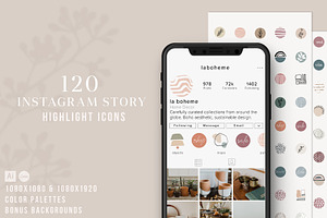 120 Instagram Story Highlight Icons
