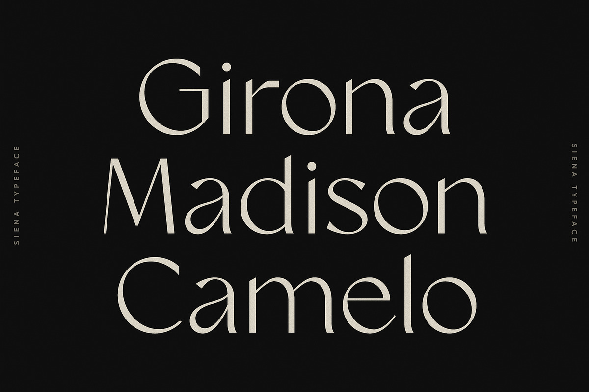 Siena Typeface, a Sans Serif Font by Ivan Rosenberg (Photo 10 of 16)