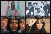 12 Photo Effect Templates, a Brushes & More by iDoodle Studio (Thumbnail 4 of 6)