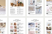 Wholesale Line Sheet Canva Templates, a Flyer Template by Meenom Templates (Thumbnail 2 of 8)