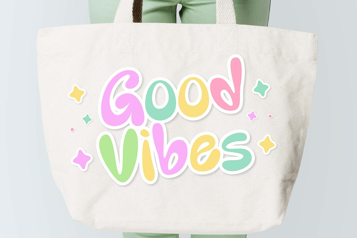 Cute Bunny Font, a Handwritten Font by KengGraphic (Photo 3 of 10)