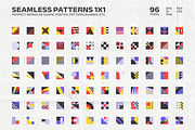 318 Shapes Patterns Posters Part 1, a Pattern Graphic by softulka (Thumbnail 2 of 12)