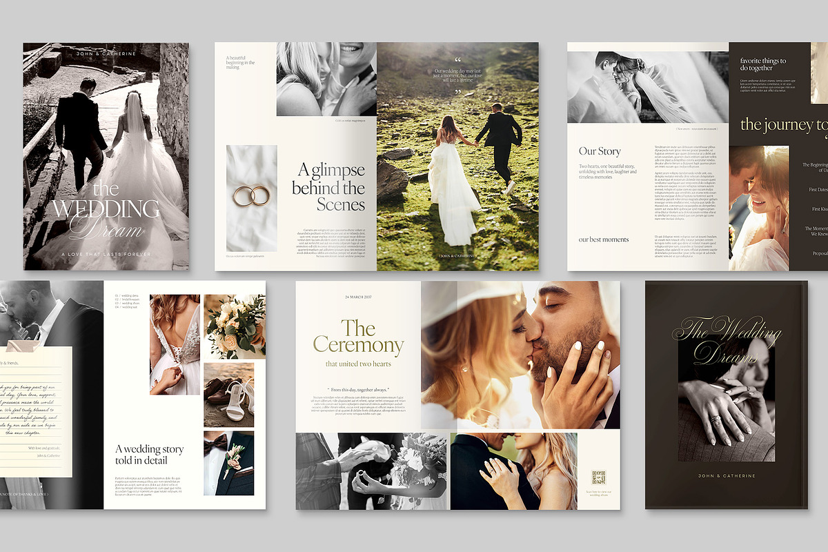 Wedding Day Magazine Template, a Magazine Template by BrandPacks (Photo 2 of 5)