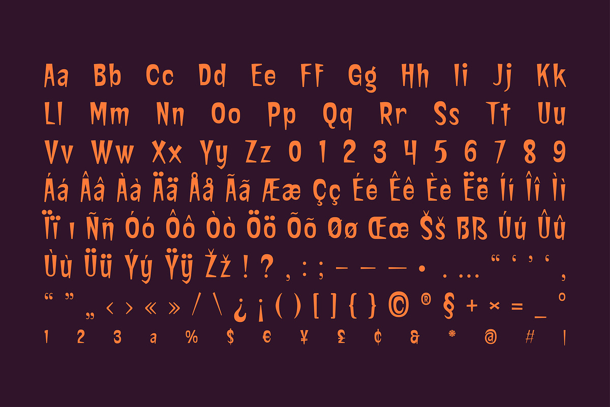 Grimfay - Horror Halloween 3 Fonts, a Sans Serif Font by Casloop Studio (Photo 8 of 9)