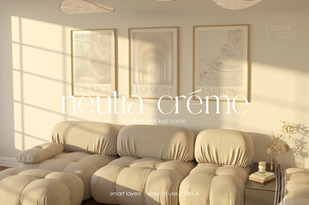 Neutra Сréme | Interior Frame Mockup