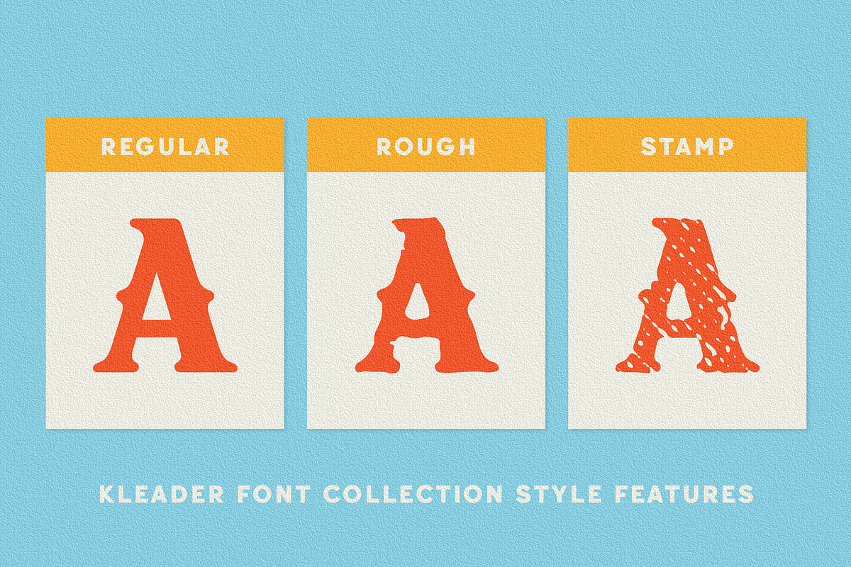 Kleader - Display Font, a Sans Serif Font by Edignwn Type (Photo 7 of 10)