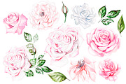 Watercolor Wedding Tender Flowers, an Object Graphic by Knopazyzy (Thumbnail 5 of 17)