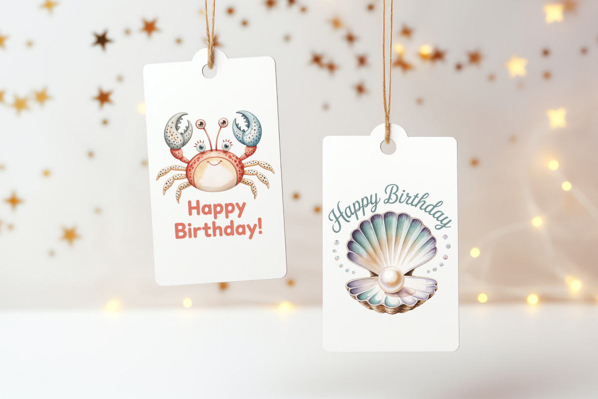 Happy Birthday Designs Bundle 25 PNG, a Decorative Illustration by Whimsy Brush Studio (Photo 4 of 9)