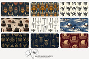 80 Viking seamless pattern, a Pattern Graphic by Poppy Lane Studio (Thumbnail 6 of 11)
