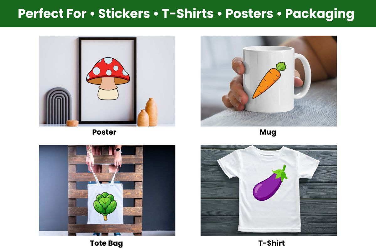 Vegetable Clipart Bundle, a Food Illustration by Awieee1 (Photo 5 of 5)