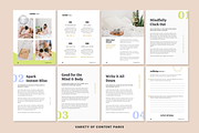 DAWN | Wellbeing Workbook for Canva, a Magazine Template by Erin Cassidy (Thumbnail 7 of 11)