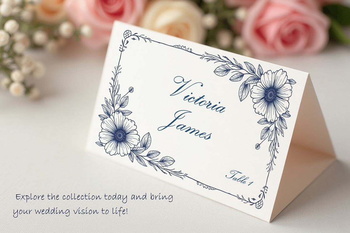 Whimsical Wedding Clipart Collection, a Decorative Illustration by AG Mockups (Photo 8 of 8)