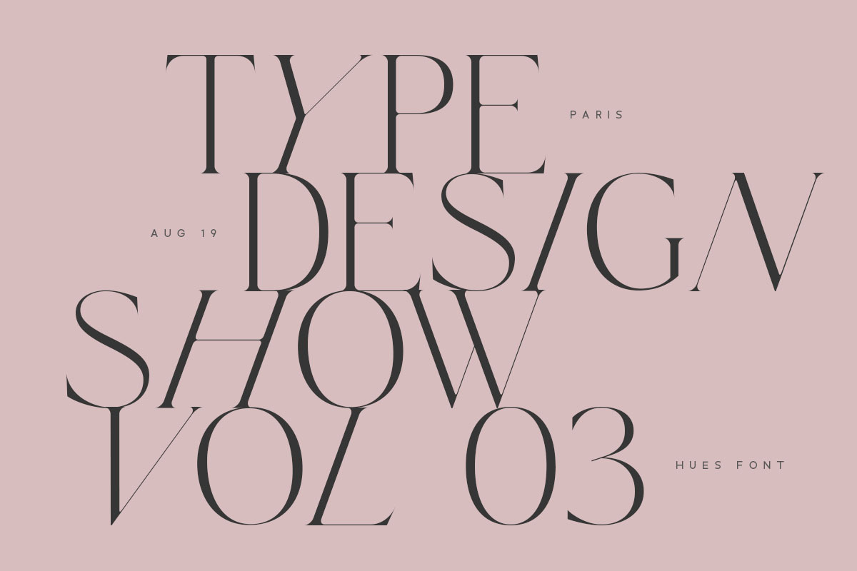 Hues Serif, a Serif Font by vuuuds (Photo 3 of 13)