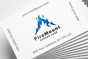 Fire Mountain Nature Logo, a Branding & Logo Template by Design_Planet (Thumbnail 5 of 5)