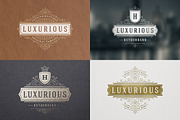 500 ornaments logos & monograms, a Branding & Logo Template by Vasya Kobelev (Thumbnail 21 of 31)