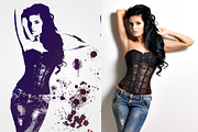 Vector Splash Photoshop Action, an Action Add-On by designvillage (Thumbnail 12 of 15)