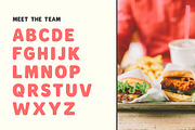 Fast Food Fan Club Font, a Sans Serif Font by Salt & Pepper Designs (Thumbnail 6 of 9)