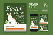 Easter Egg Hunt Flyer, a Flyer Template by graphicook (Thumbnail 1 of 3)