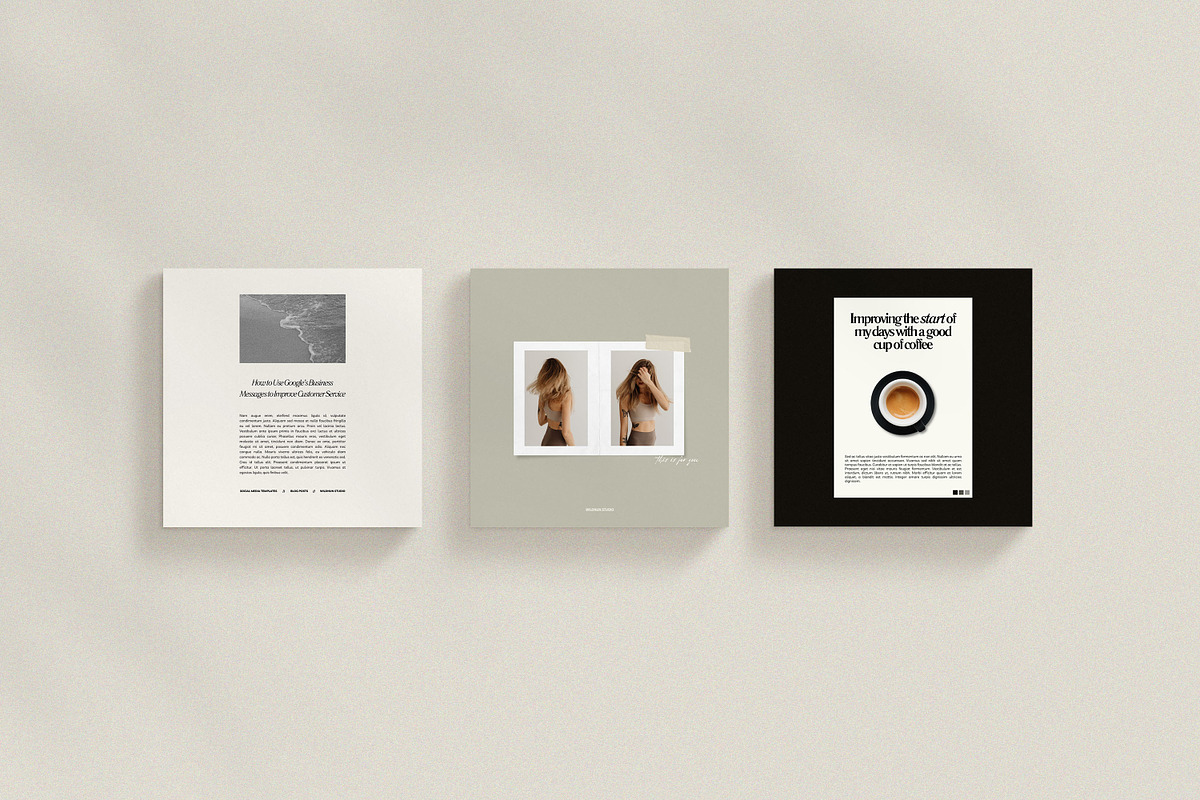 SERE / Entire Instagram Collection, a Social Media Template by Wildnun Studio (Photo 9 of 53)