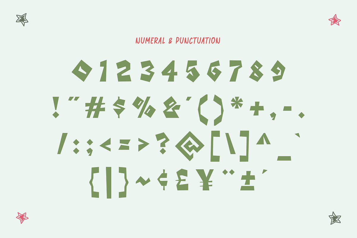 Craft Maid - Playful Papercut Font, a Font by Typia Nesia (Photo 3 of 17)