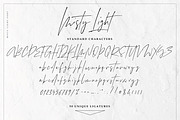 Misty Light font, a Script Font by SiDesign (Thumbnail 16 of 16)