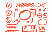 Marker design elements, an Object Graphic by Olga Proz (Thumbnail 4 of 4)